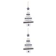 thumbnail image 3 of Moyic Año Nuevo 2020, letras navideñas, artesanía de , adorno para árbol de Navidad, decoraciones navideñas, colgantes colgantes de Type1 NO1, 3 of 6