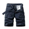 thumbnail image 4 of Birdeem Mens Shorts Mens Plus Size Cargo Shorts Multi-Pockets Relaxed Summer Beach Shorts Pants, 4 of 12