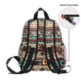thumbnail image 5 of FORMRS School Backpack with Front Zippered Pocket 12" Student Travel Daypack, Tribal Art, 5 of 6