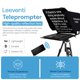 thumbnail image 2 of Teleprompter Leeventi 4.0 12 compatible con iPad, tablet y DSLR, 2 of 7