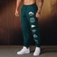 thumbnail image 3 of Pantalones deportivos para correr para hombre de Youngla, pantalones casuales de algodón con estampado hasta el tobillo para hacer ejercicio en el gimnasio y hacer skate, 3 of 4