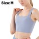thumbnail image 2 of Sujetador deportivo de palangre para mujer, camiseta sin mangas acolchada sin aros, soporte medio para yoga, entrenamiento y fitness, 2 of 5