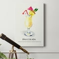 thumbnail image 4 of Pina Colada – Tropical Premium Gallery Wrapped Canvas Wall Art, Ready to Hang, Canvas Art Prints, 4 of 9