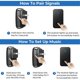 thumbnail image 2 of Self Powered Wireless DoorBell No Battery 2 Button 1 Receiver EU PLUG, 2 of 5