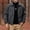 Dark Gray, variant on VeFlora Big & Tall Mens Retro Solid Jacket, Lapel Loose Fit Casual Coat, Faux Suede Oversized Anorak for Men, Daily Streetwear and Commuting Outfits.(Black/M)