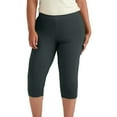 thumbnail image 2 of TrendOFT Plus Size Leggings for Women High Waisted Tummy Control Soft Lifting Yoga Pants for Gym Workout Grey XXXXXL, 2 of 4