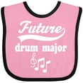 thumbnail image 3 of Inktastic Future Drum Major Music Shirt Boys or Girls Baby Bib, 3 of 4