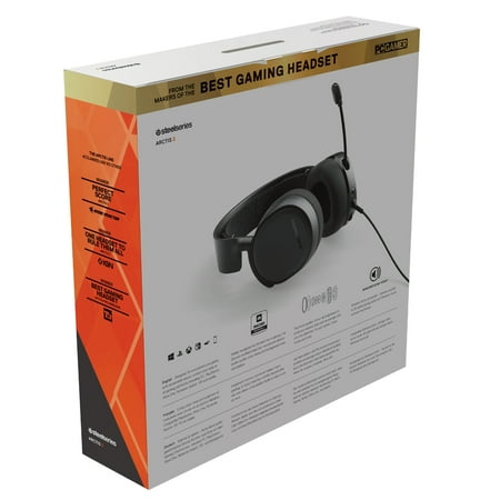 SteelSeries Arctis 3 - All-Platform Gaming Headset - for PC, PlayStation 4, Xbox One, Nintendo Switch, VR, Android, and iOS - Black
