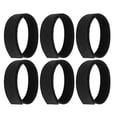 thumbnail image 2 of Visland 6 Pcs Blousons de Bottes Noirs Élastiques Réglables avec Sangle de Cheville pour Hommes et Femmes, Chasse en Plein Air, Jardinage, Randonnée, Cyclisme, Pêche, 2 of 7