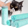 thumbnail image 4 of Dog Towel Water Absorbent Portable Pet Bath Towel Dog Drying Towel for Bathing, 4 of 10