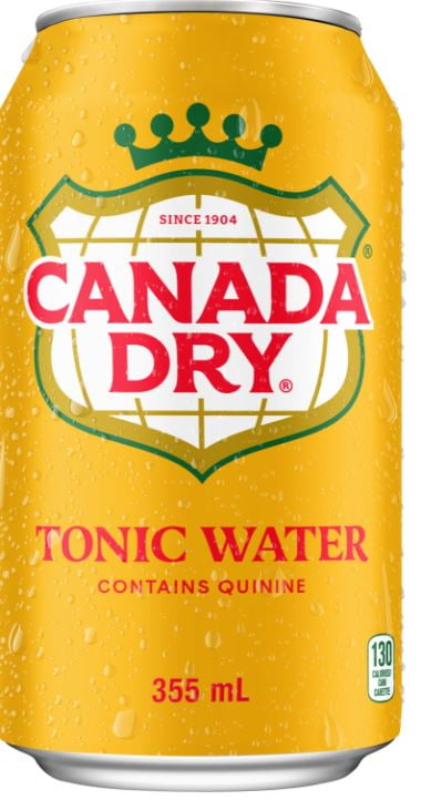 Canada Dry® Tonic Water 355 mL Cans, 12 Pack