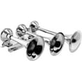 thumbnail image 2 of Vixen Horns Train Horn Kit for Trucks/Car/Semi. Complete Onboard System- 200psi Air Compressor, 3 Gallon Aluminum Tank, 3 Trumpets. Super Loud dB. Fits Vehicles like Pickup/Jeep/SUV VXO8330APRO/3418C, 2 of 10