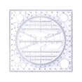 thumbnail image 4 of Redempat Rotatable Ruler DIY Crafts Construction Template Measuring Stationery Mathematical Rulers Accessories for Architect School Black 5Set, 4 of 6