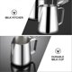 thumbnail image 4 of 1 Pc 350 ML Thickened Milk Cup Durable Dust-proof Mocha Cup with Lid (Silver), 4 of 4