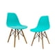 thumbnail image 2 of SET DE 2 SILLAS MINIMALISTAS COLOR AQUA, 2 of 6