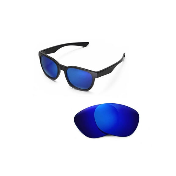 Walleva Ice Blue Polarized Replacement Lenses for Oakley Garage Rock Sunglasses