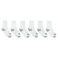 thumbnail image 2 of 6-Pack Everlast Boy's Full Cushion Crew Socks- Size 6-8.5 (White), 2 of 2