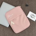 thumbnail image 2 of Sacoche pour Tablette Absorption des Chocs Fermeture Éclair Lisse Doublure Douce Anti-Chute Sangle Imprimé Cerise Anti-Poussière Sac de Rangement pour Tablette Imprimé Lettre Rectangulaire Accessoire d'Ordinateur, 2 of 5