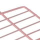 thumbnail image 4 of 1pc rejilla de hierro marco colgante de hierro bastidor estante de la pared simple de la pared para el pájaro del pájaro del loro de mascotas (rosa), 4 of 6