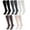 Knit - Black/Beige/Gray/Coffee/White, variant on Gustave 5 Pairs Unisex Funny Animal Paw Socks 3D Printed Novelty Crew Socks Cat Dog Tiger Zebra Animal Feet Socks for Women Men