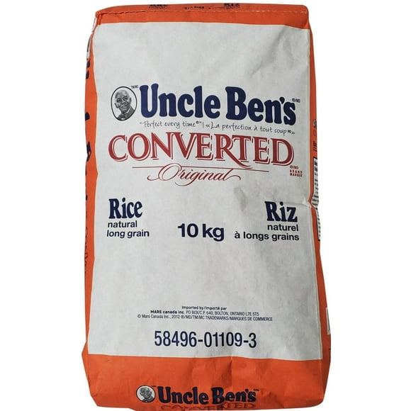 Uncle Bens Original Converted Rice Long Grain Rice, 10 KG