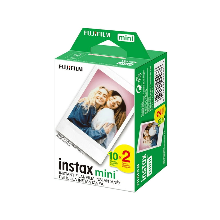 Fujifilm instax mini Twin Film Pack (40 Exposures) - Walmart.com