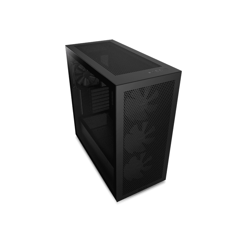 NZXT H7 Flow RGB Edition ATX Mid Tower Case Black Color - H Series