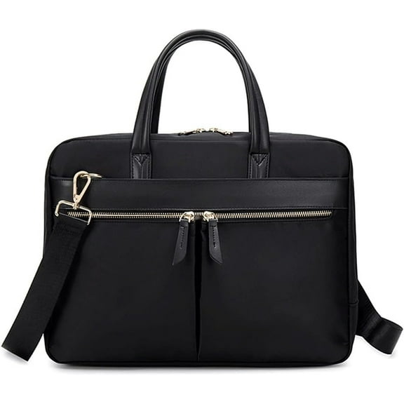 RKXQT Laptop case Fashion Lady Notebook Briefcase Laptop Messenger Bag Shoulder Bag Business Travel Office Lady Handbag(Black,Size 13 inch)