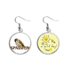 thumbnail image 1 of Rollo de gorrión Pendiente Sol Flor Pendiente Joyas Moda Unbranded M, 1 of 3