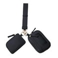 thumbnail image 3 of EHJRE Keychain Wristlet Wallet Bag Fashion Double Pouch for Camping Fishing Trekking Black, 3 of 9