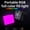 M16 RGB, variant on M17 Clip-On LED Fill Light, 2500-9000K Adjustable Color Temperature,5W Portable Video Light for Vlogging, Photography & Video Calls