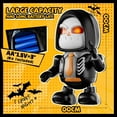 thumbnail image 3 of Product Classification Novelty Funny Toy – Halloween Dancing Skeleton Robot with Music and Lights for Parties, 3 of 6