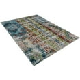 thumbnail image 4 of RUGSOTIC CARPETS MACHINE MADE HEATSET POLYPROPYLENE AREA RUGS - 10'x13', Rectangle Shape, Multicolor Color, Contemporary Modern Design, High Pile Machine Made Area Rugs for Living Room (M00057), 4 of 7