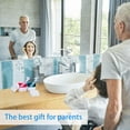 thumbnail image 5 of 2pack Retainer Cleaner Case - Lightweight Denture Bath Case Container for Dentures to Soak Denture Container with Basket and Brush, Easy to Carry, 5 of 5