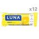 thumbnail image 2 of LUNA Bar - LemonZest Flavor - Gluten-Free - Non-GMO - 7-9g Protein - Made with Organic Oats - Low Glycemic - Whole Nutrition Snack Bars - 1.69 oz. (12 Pack), 2 of 5