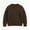 Coffee, variant on Odeerbi Kids Cable Knit Sweater Boys Girls Solid Color Long Sleeve Thermal Warm Knitwear for Fall Winter