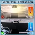 thumbnail image 4 of Parasol de parabrisas Karltys para Jeep Grand Cherokee 2011-21, 4 of 7
