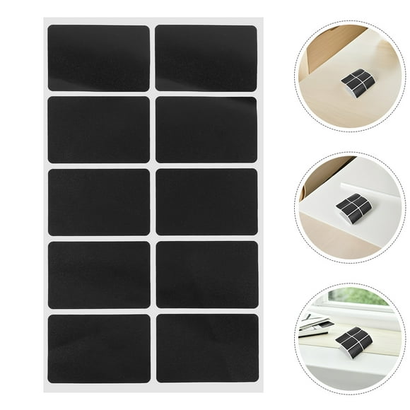 CRAFTHROU 200pcs Canning Labels for Mason Jars Black PVC Adhesive Backing for Pantry