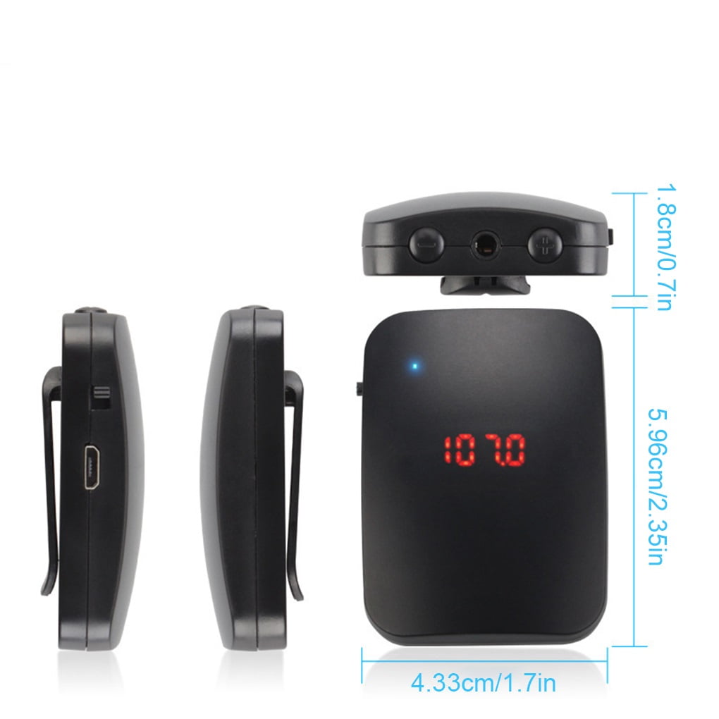 Megaphone Portable FM Recording Voice Amplifier Teacher Microphone Speaker Mp3 Player ,Crystal-Clear Sound