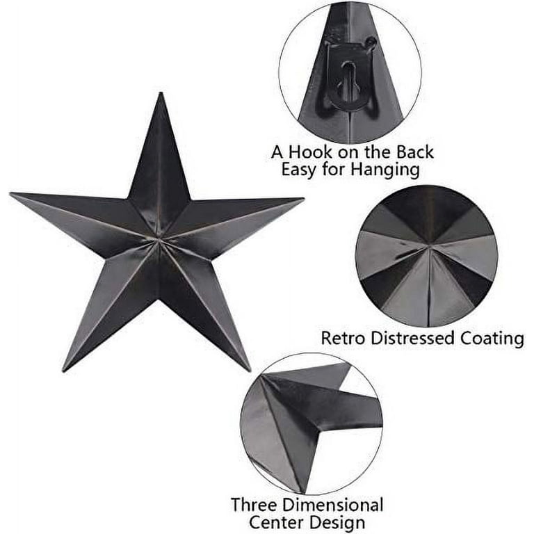 Rustic Metal Barn Star Wall Mount Hook Rustic Metal Barn Star Wall Mount Hook