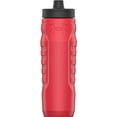 thumbnail image 2 of Under Armour 32oz Sideline Squeeze Bottle Red, 2 of 5