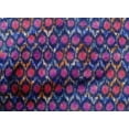 thumbnail image 4 of oneOone Cotton Poplin Fabric Chevron Ikat Printed Craft Fabric BTY 56 Inch Wide, 4 of 4