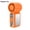 Orange-Regular, variant on 2026 Portable Neck‑Handheld Fan with Hurricane Ice‑Pack, TEC Ice‑Ceramic Cooling, 1‑199 Speed Levels, 3600mAh Battery, Silent Motor & Flashlight, Lightweight for Outdoor Daily‑Use