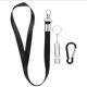thumbnail image 3 of 2 silbatos de supervivencia de emergencia más fuertes para exteriores con mosquetón y cordón para acampar, senderismo, deportes, entrenamiento de perros Kuyhfg Bienvenido a Kuyhfg, 3 of 5