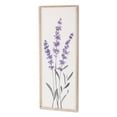 thumbnail image 3 of Lyulia Vertical Flowering Lavender Bouquet Wall Panel - Right, 3 of 6