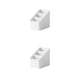 thumbnail image 2 of Caja organizadora de almacenamiento de escritorio Naiovety portalápices cuadrado de plástico Blanco S 2Conjunto, 2 of 6