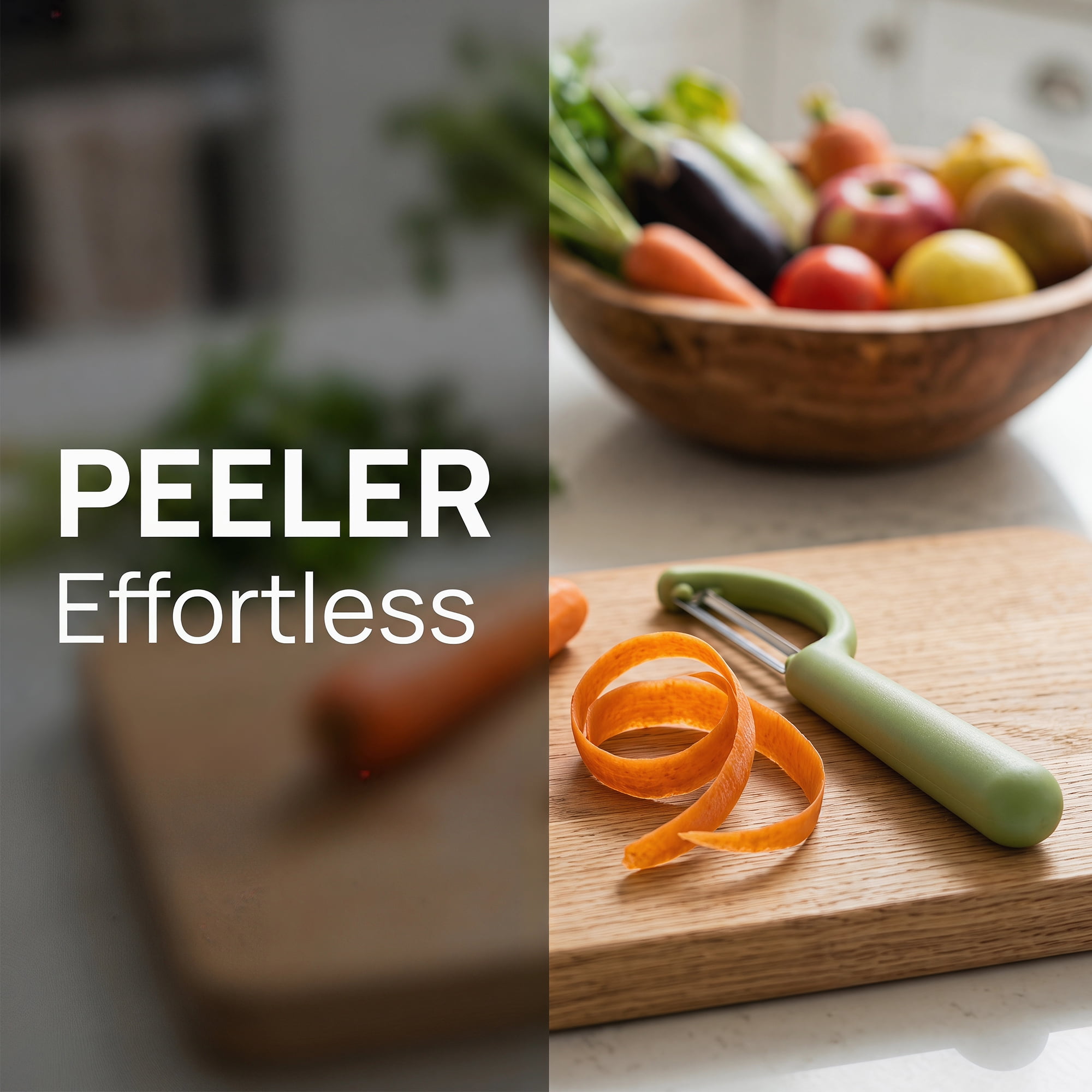 Unique Bargains Plastic Apple and Potato Peeler with Ergonomic Handle Green 6.5x1.4 inch