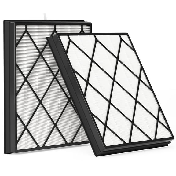 Leemone Electrostatic Replacement Filter with Shark HE400, 2 Count