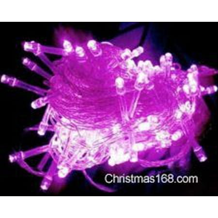 Perfect Holiday 8 Modes 100 LED String Christmas Wedding Fairy Lights Party with Tail Plug, 32 ...
