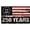 A #006, variant on 250 Years American Anniversary Flag, 1776-2026 Patriotic USA Banner, Red White Blue Heavy Duty Weather Resistant Outdoor Flag for 4th of July Independence Day Indoor Outdoor Decor 2x3 FT